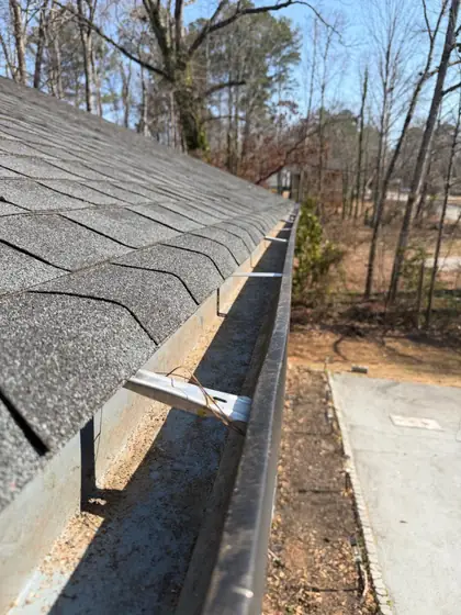 After Gutter Cleaning